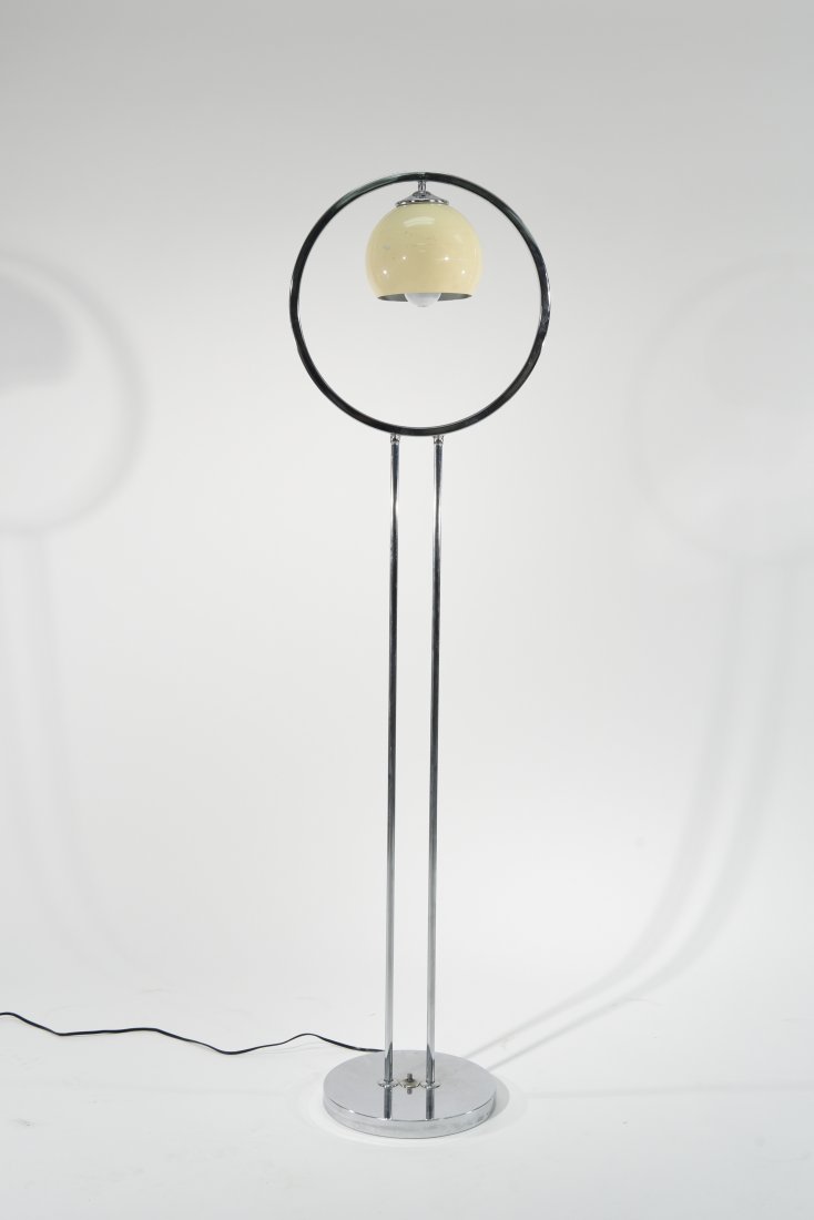 CHROME FLOOR LAMP (1 of 7)