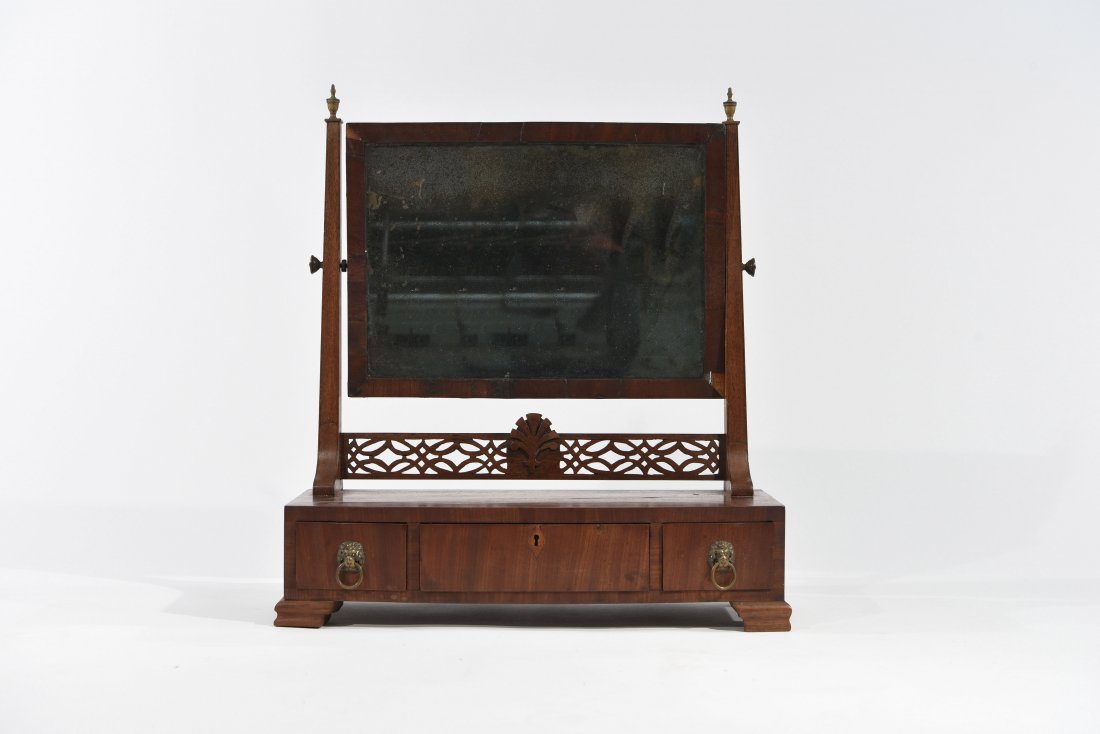 ANTIQUE SHAVING MIRROR (1 of 10)