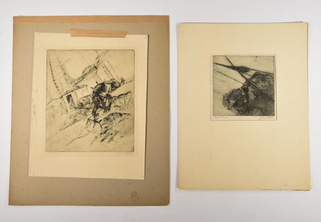 JOHN THEODOER EDWARD STOLL ( AMERICAN 1889-1974) (1 of 9)