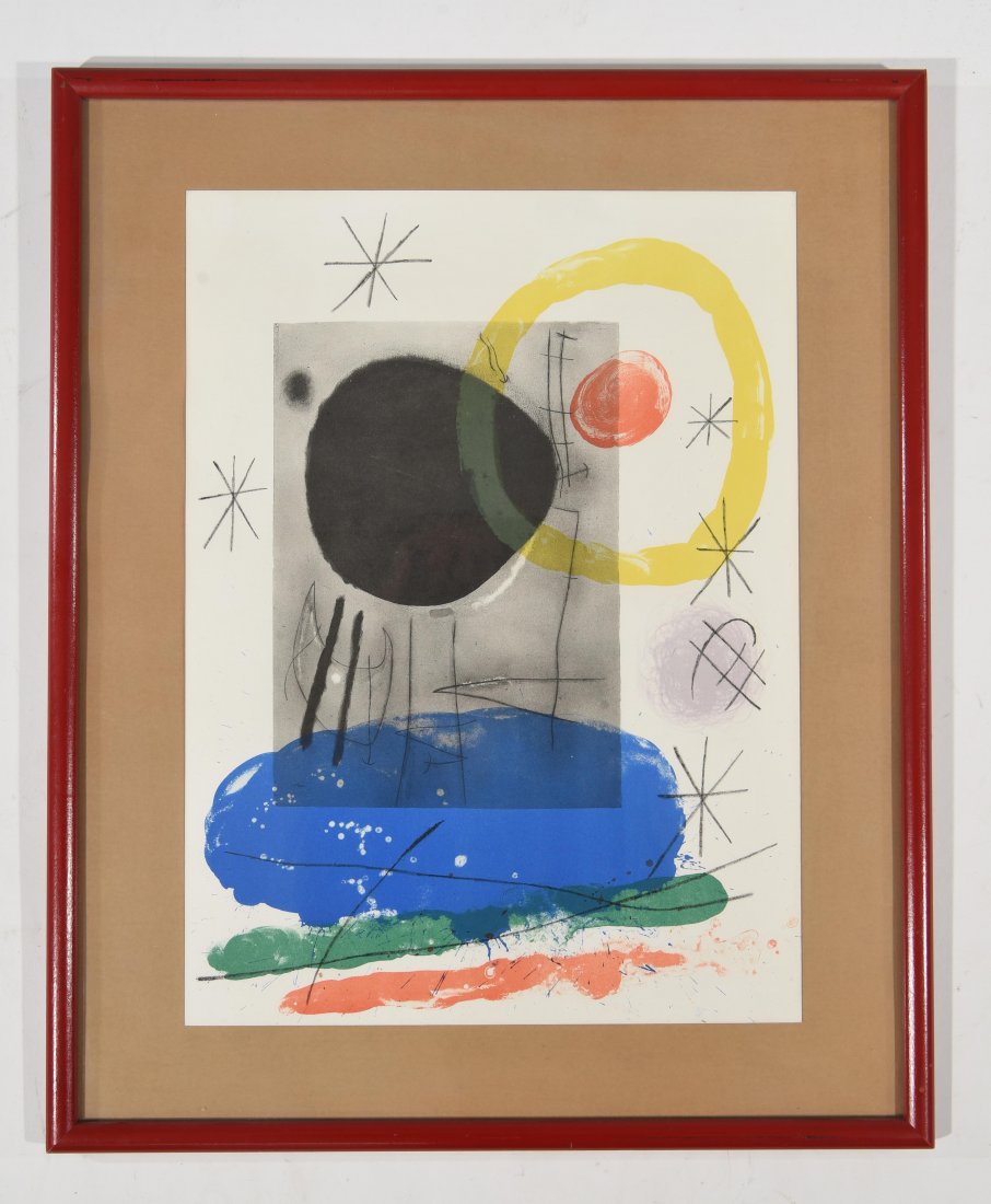 JOAN MIRO (SPANISH 1893 -1983) (1 of 6)