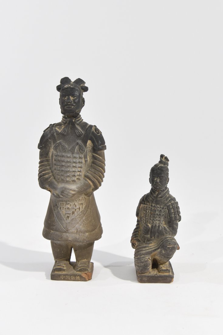 TWO CHINESE FIGURES (1 of 8)