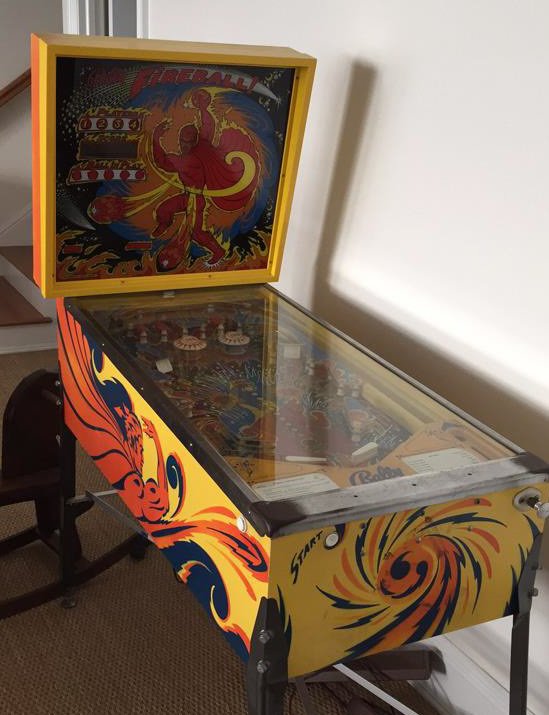 FIREBALL BY BALLYS PINBALL MACHINE: DESCRIPTION TO BE UPDATED SHORTLY