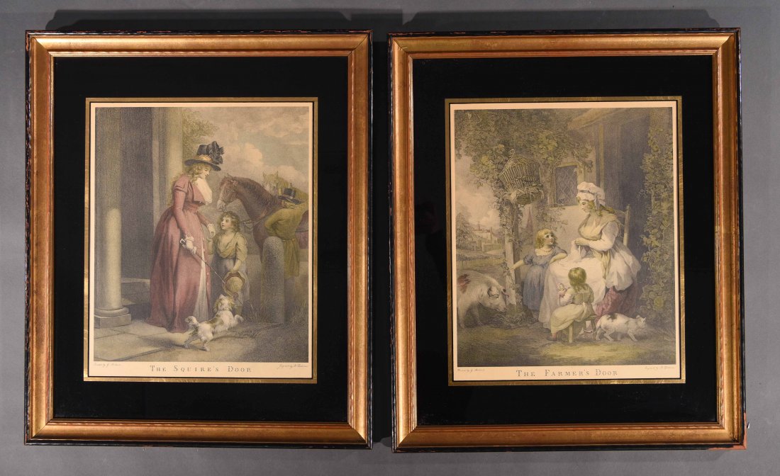 PAIR OF 1930S ENGRAVINGS (1 of 8)