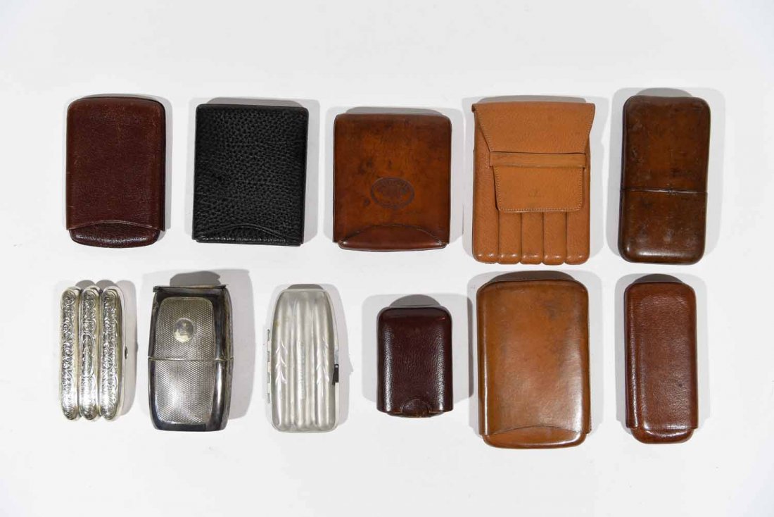 ANTIQUE & VINTAGE CIGAR CASES (1 of 9)