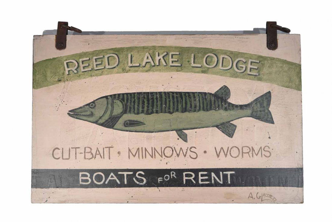 20TH CENTURY FOLK ART SIGN (1 of 7)