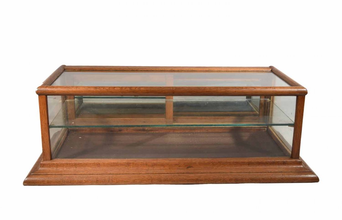 VINTAGE OAK COUNTRY STORE DISPLAY CASE (1 of 8)