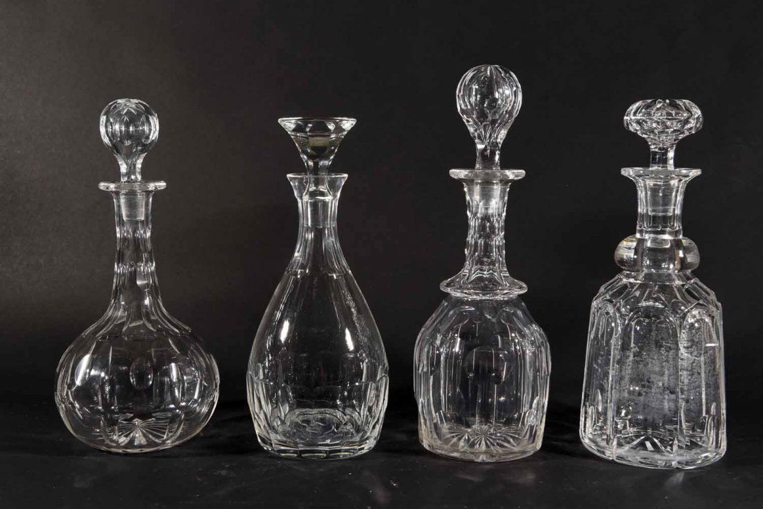 CUT CRYSTAL DECANTERS (1 of 10)