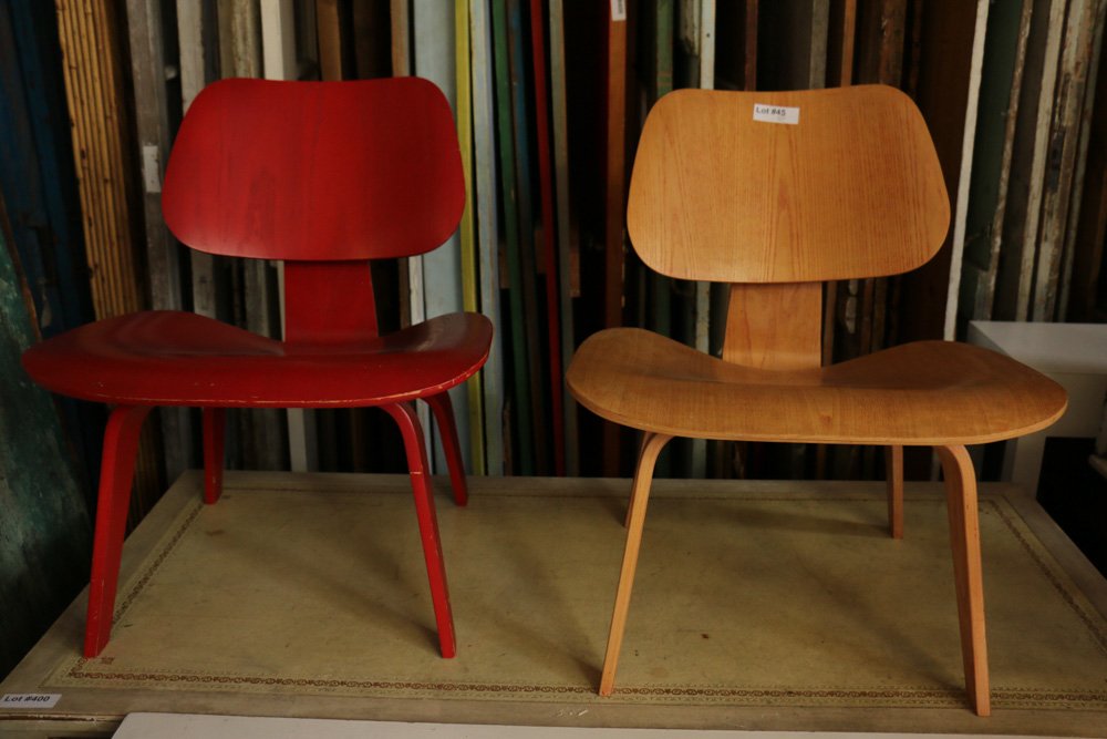 Two Herman Miller Eames chairs (1 of 4)