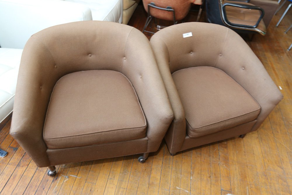 Pair of Selig club chairs (1 of 4)