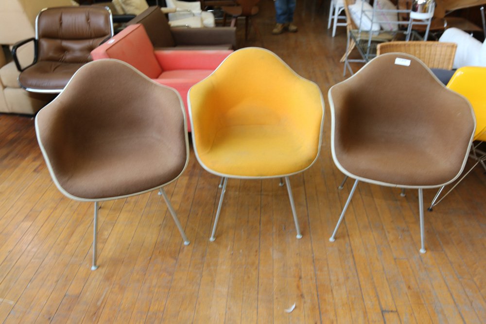 Three Herman Miller soft pad chairs (1 of 5)