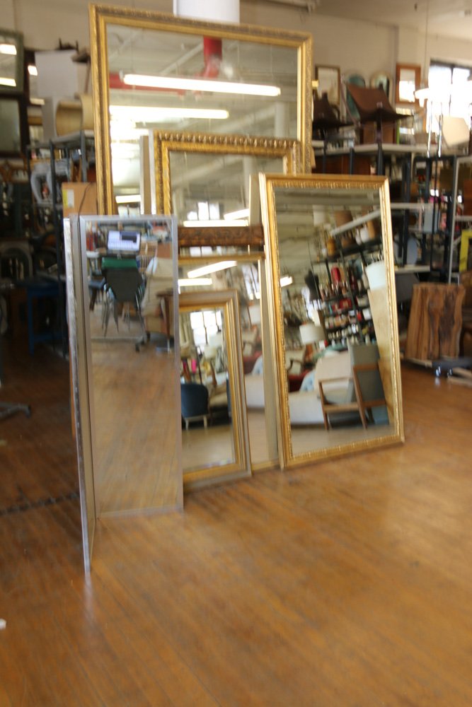 Large grouping of 8 mirrors (1 of 7)