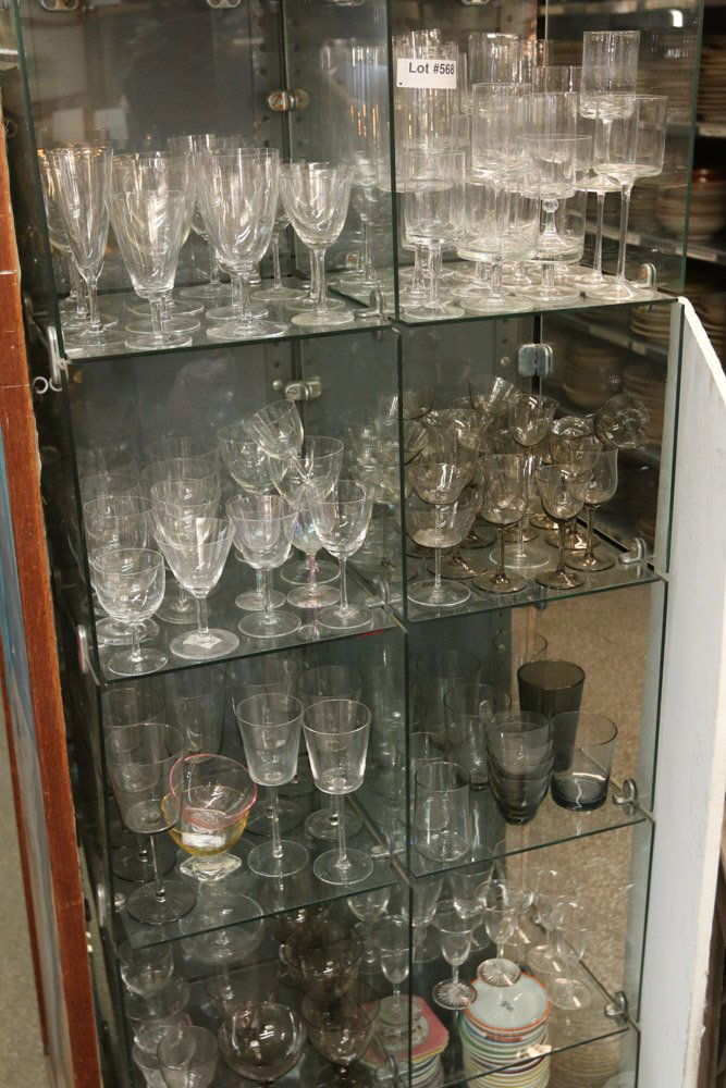 Grouping of stemware incl Calvin Klein, swedish, (1 of 8)