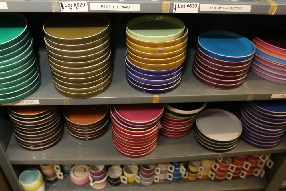 Grouping of Block Chromatics ceramic dinnerware. (1 of 6)