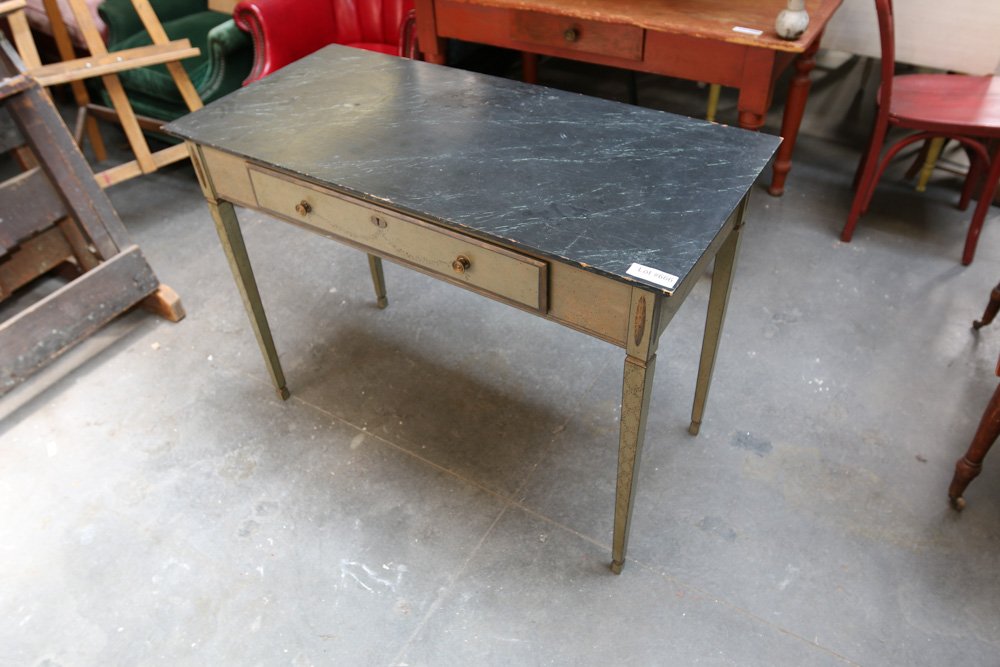 Small one drawer federal style hand painted (1 of 8)