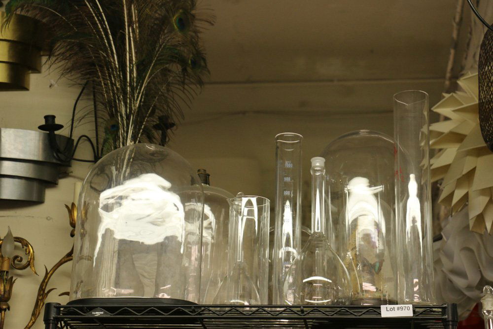 Assorted domes and glass etc. (1 of 6)