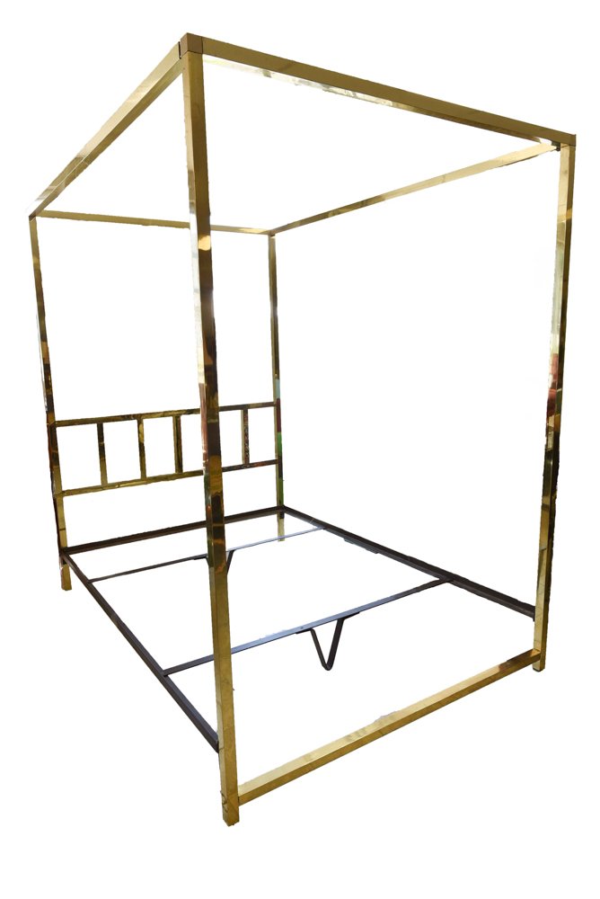 PACE BRASS CANOPY BED (1 of 6)