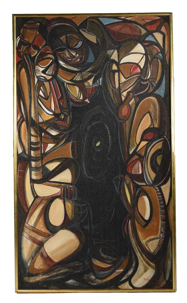 KOBINA BUCKNOR 1967 O/B PAINTING (1 of 7)