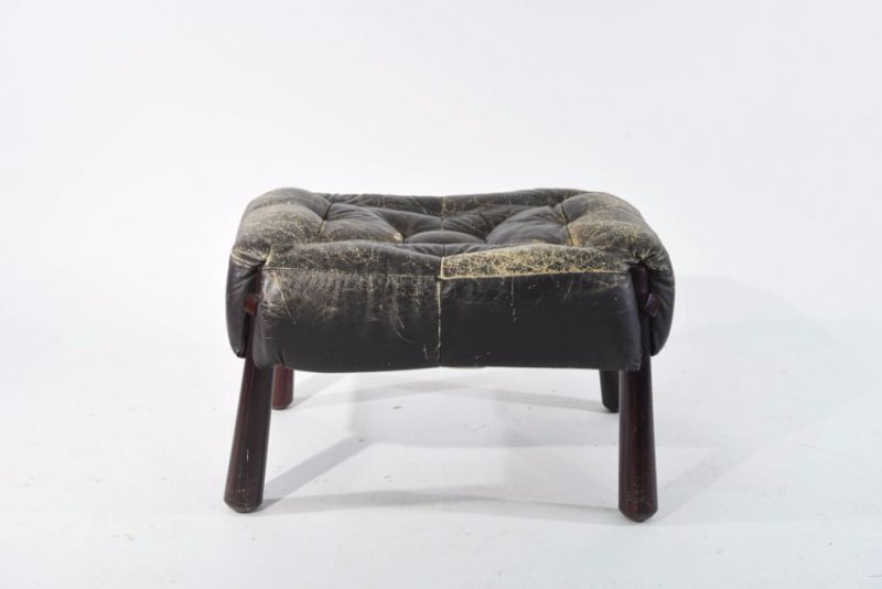 PERCIVAL LAFER ROSEWOOD OTTOMAN (1 of 7)