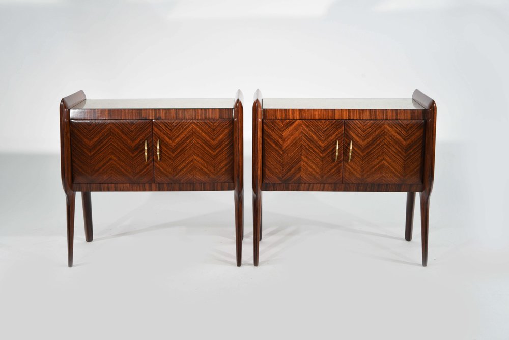 C. 1950S PAOLO BUFFA STYLE PAIR OF NIGHTSTANDS (1 of 6)
