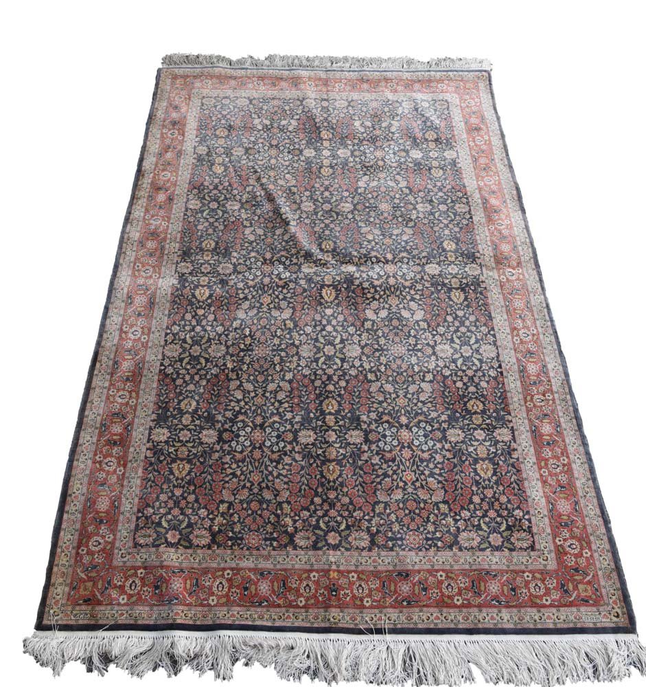 TURKISH HEREKE SILK RUG (1 of 7)