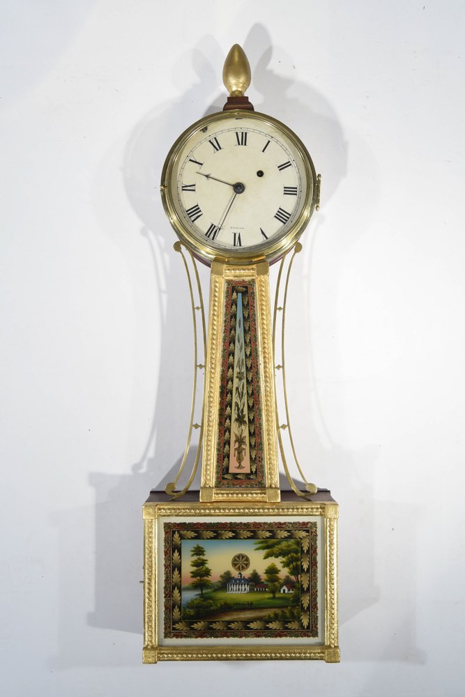 19TH CENTURY SAWIN BANJO CLOCK (1 of 8)