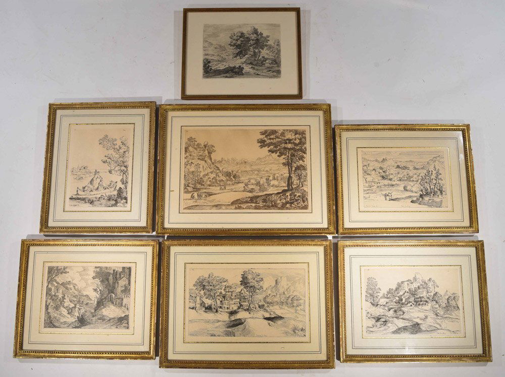 GROUPING OF SEVEN PRINTS (1 of 9)