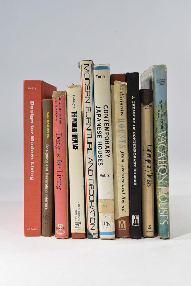 (10) INTERIOR DESIGN & ARCHITECTURE BOOKS (1 of 10)