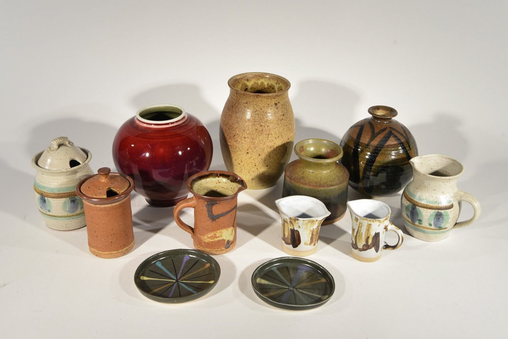 STUDIO POTTERY GROUPING (1 of 9)