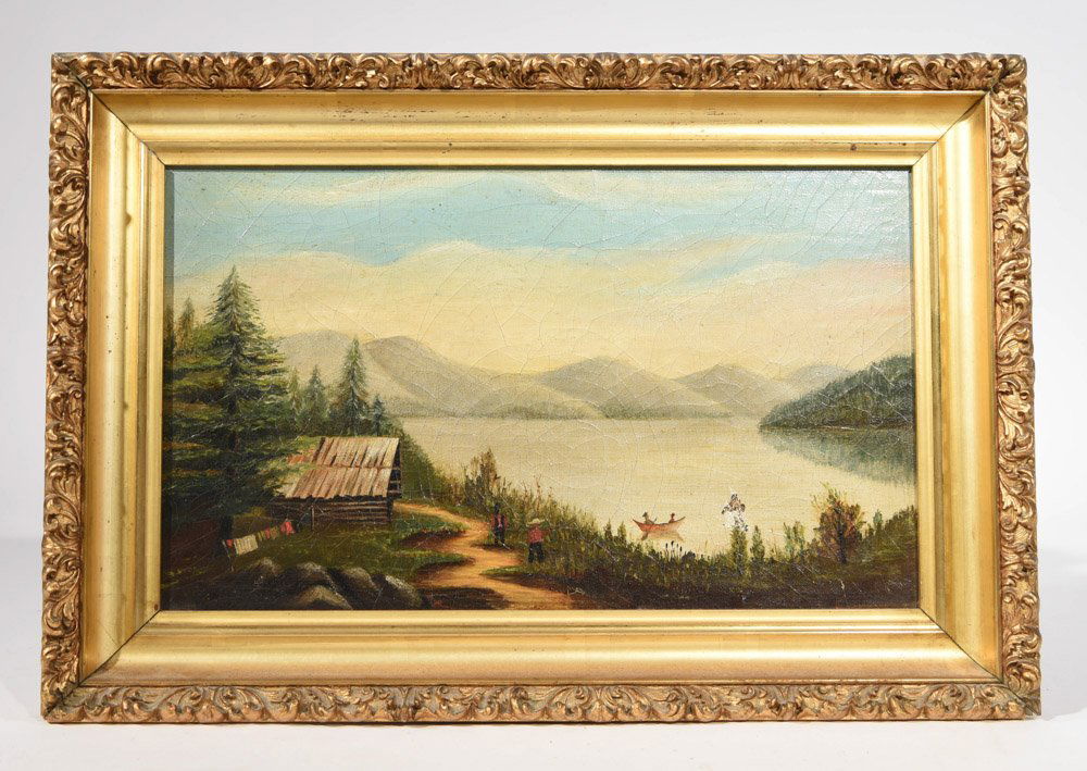 MAINE RIVER SCENE O/C (1 of 7)