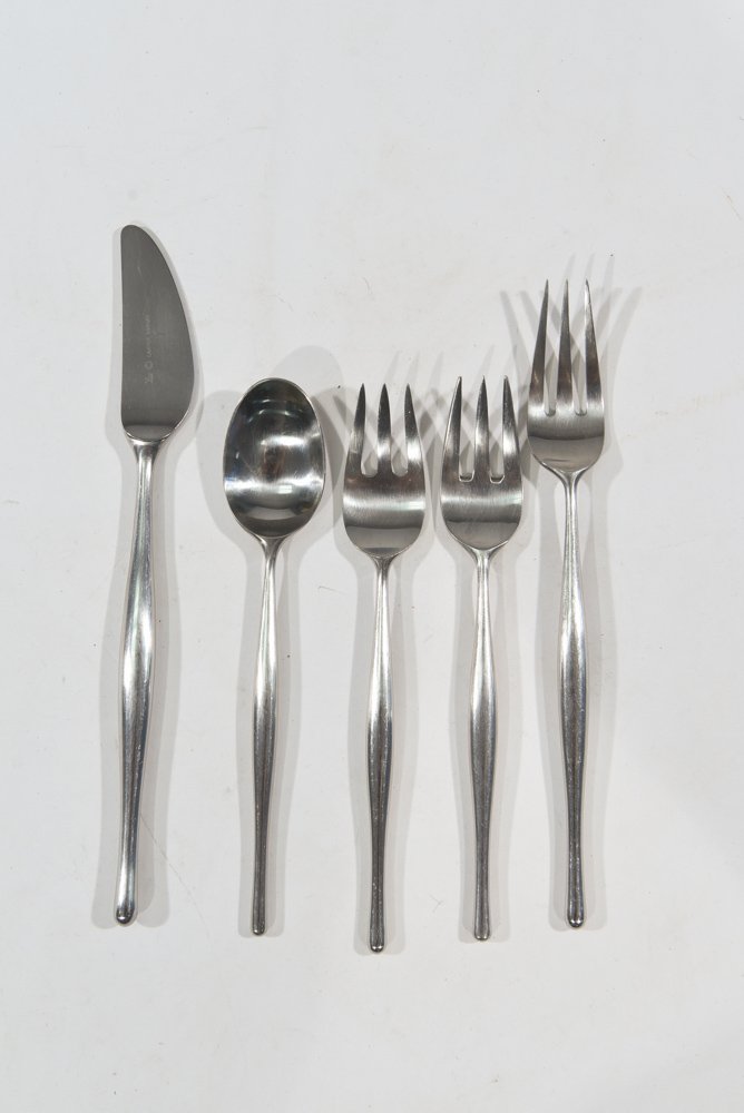 LAUFFER DESIGN 3 FLATWARE NORWAY DON WALLANCE (1 of 4)