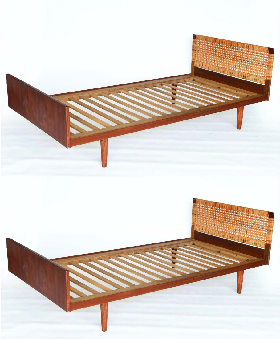 PAIR OF DANISH MID-CENTURY BEDS (1 of 8)