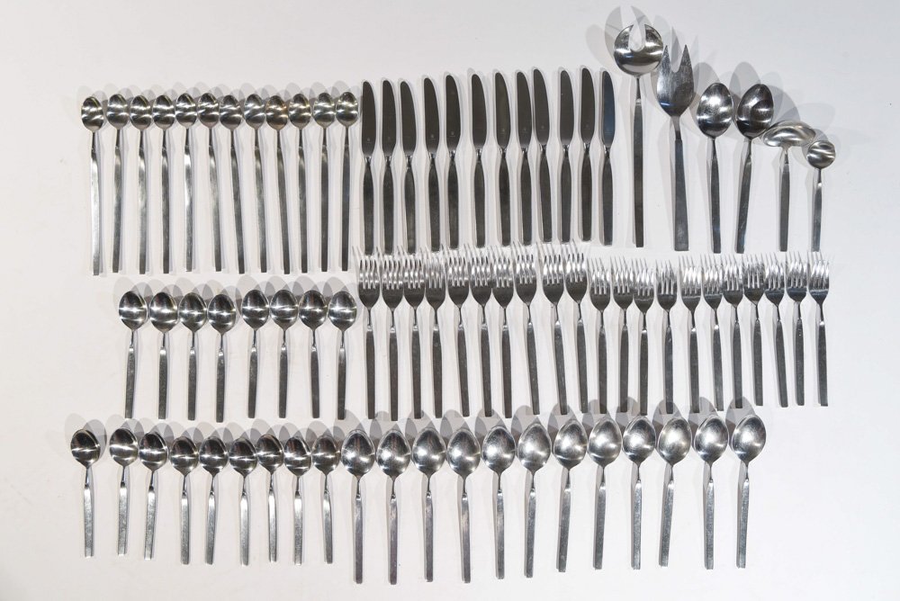 WMF STAINLESS FLATWARE SET (1 of 8)