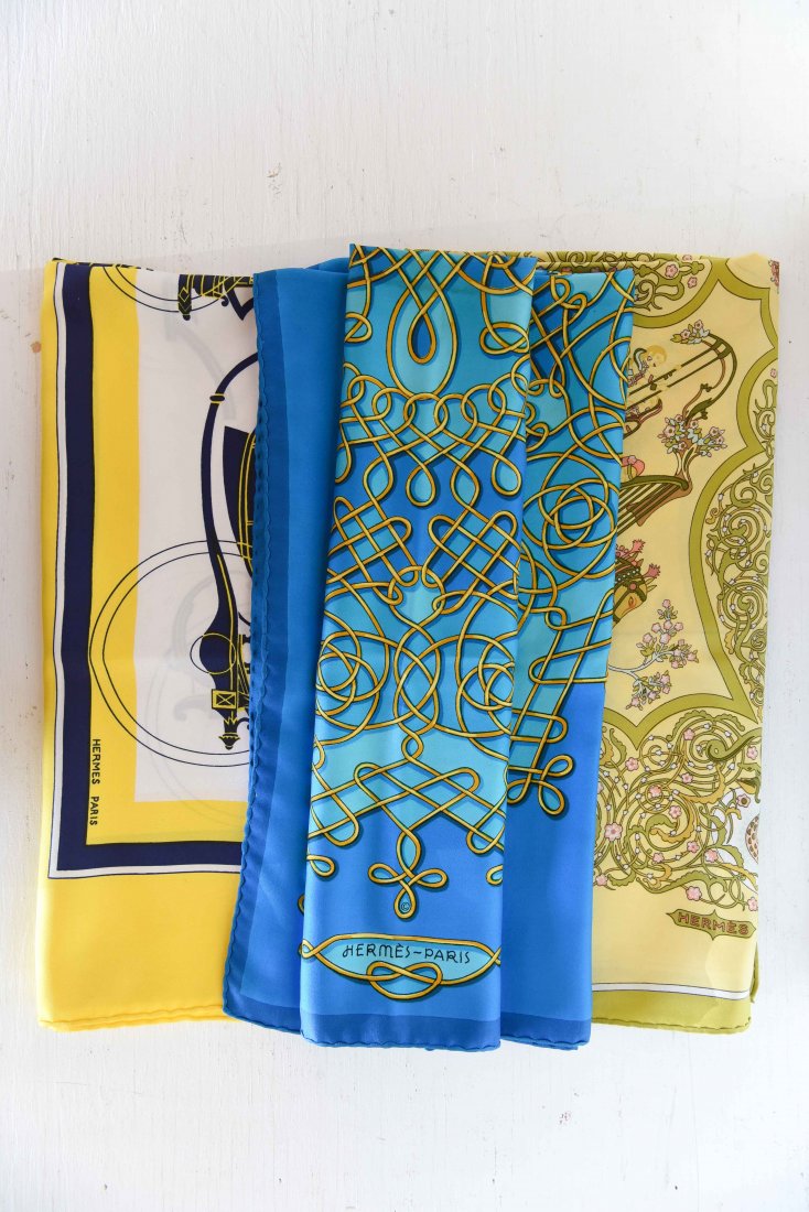3 HERMES SCARVES (1 of 10)