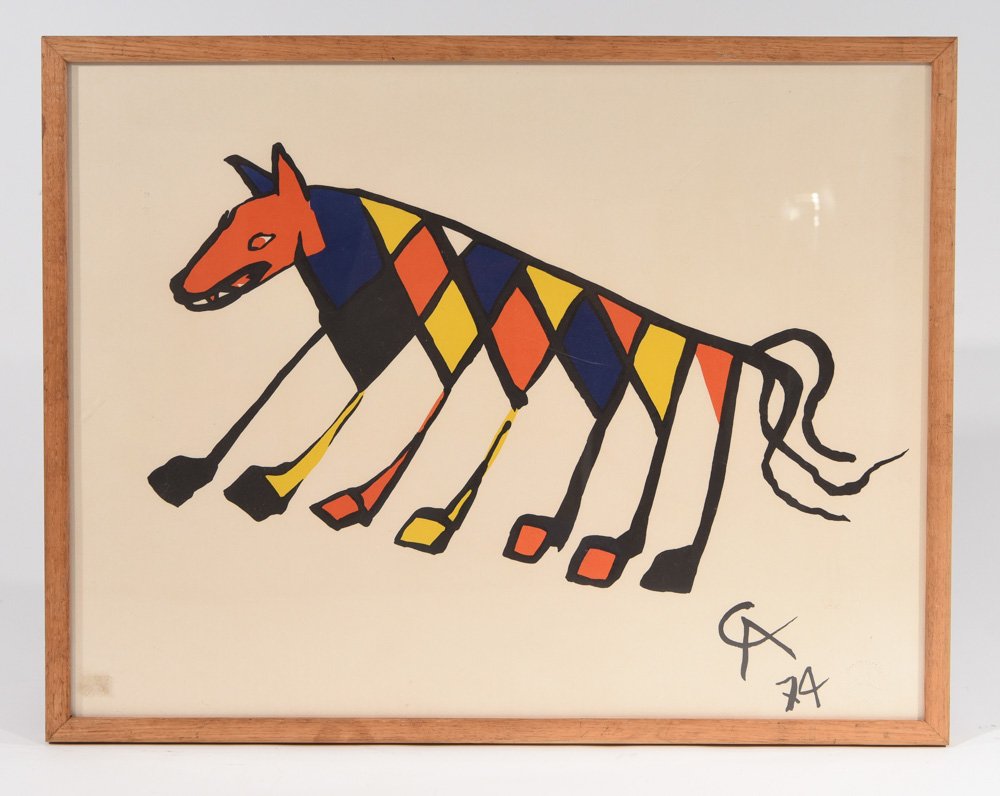 ALEXANDER CALDER LITHOGRAPH (1 of 7)