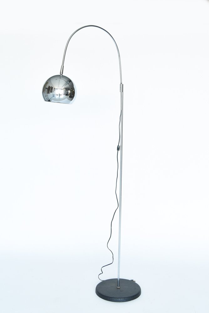 SONNEMAN CHROME ARC FLOOR LAMP (1 of 6)