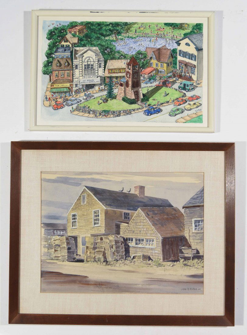 TWO 20TH CENTURY ARTISTS (1 of 10)