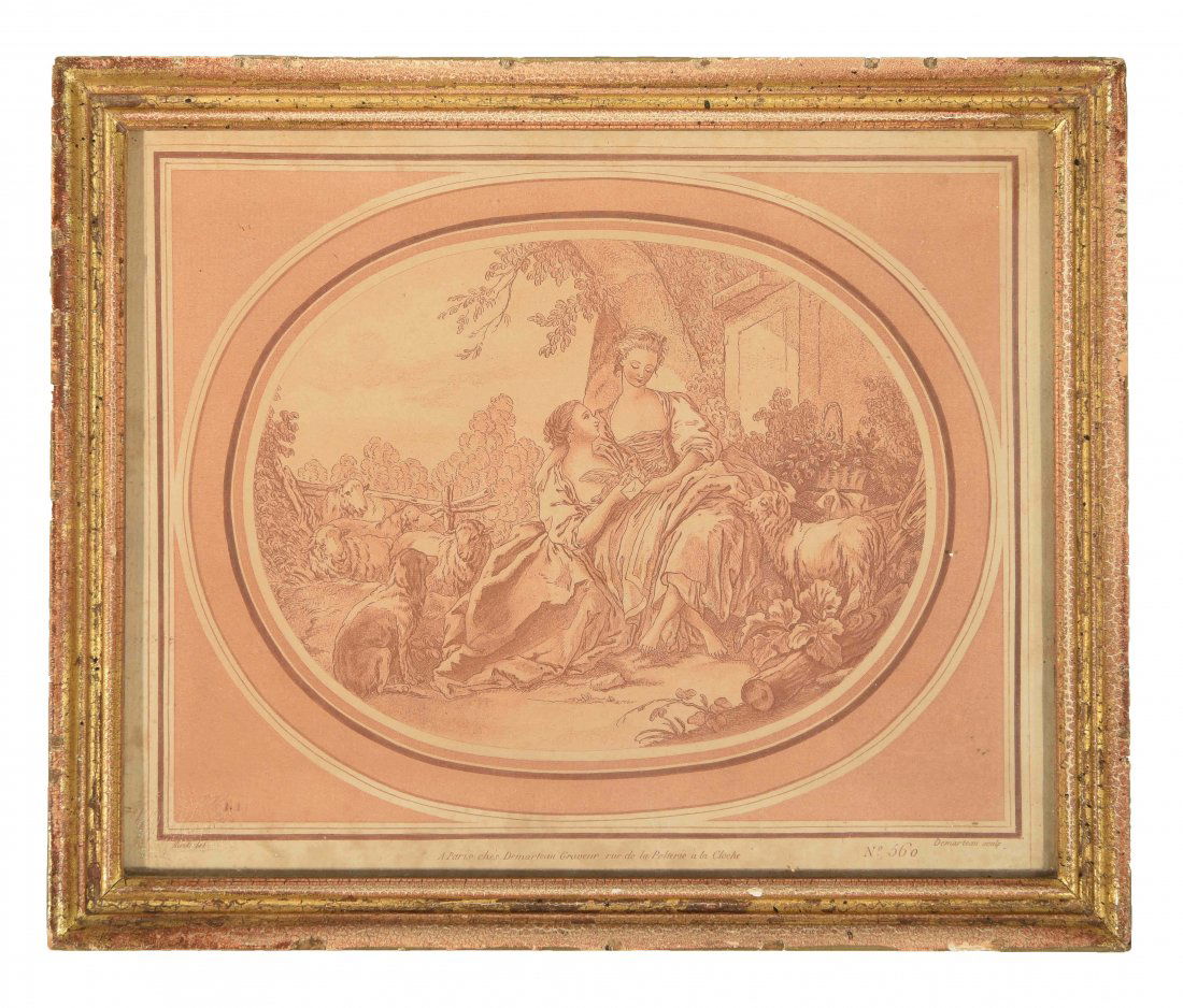 GILLES DEMARTEAU (1722- 1776) (1 of 6)