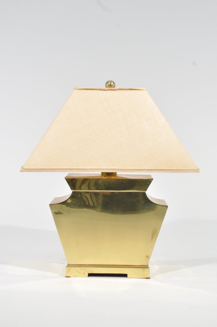 CHAPMAN BRASS TABLE LAMP (1 of 9)