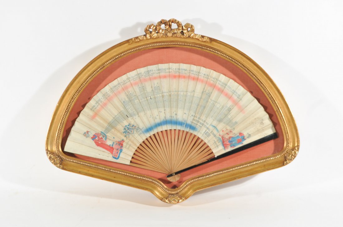 1876 PHILADELPHIA INTERNATIONAL EXHIBITION FAN (1 of 9)