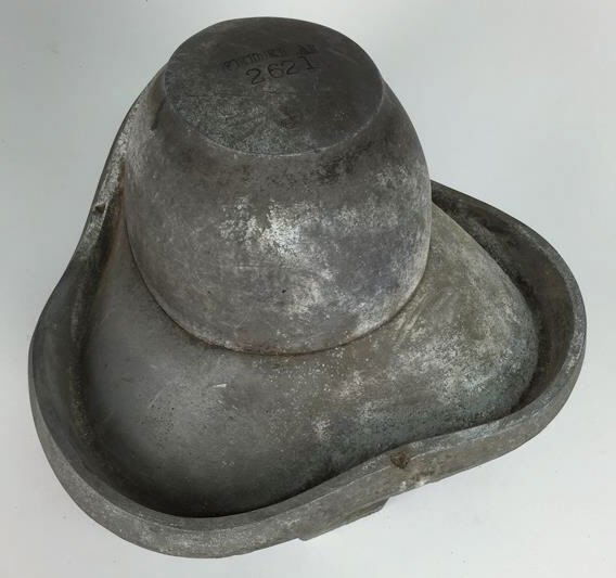 ALUMINUM MILLINERY HAT MOLD (1 of 6)