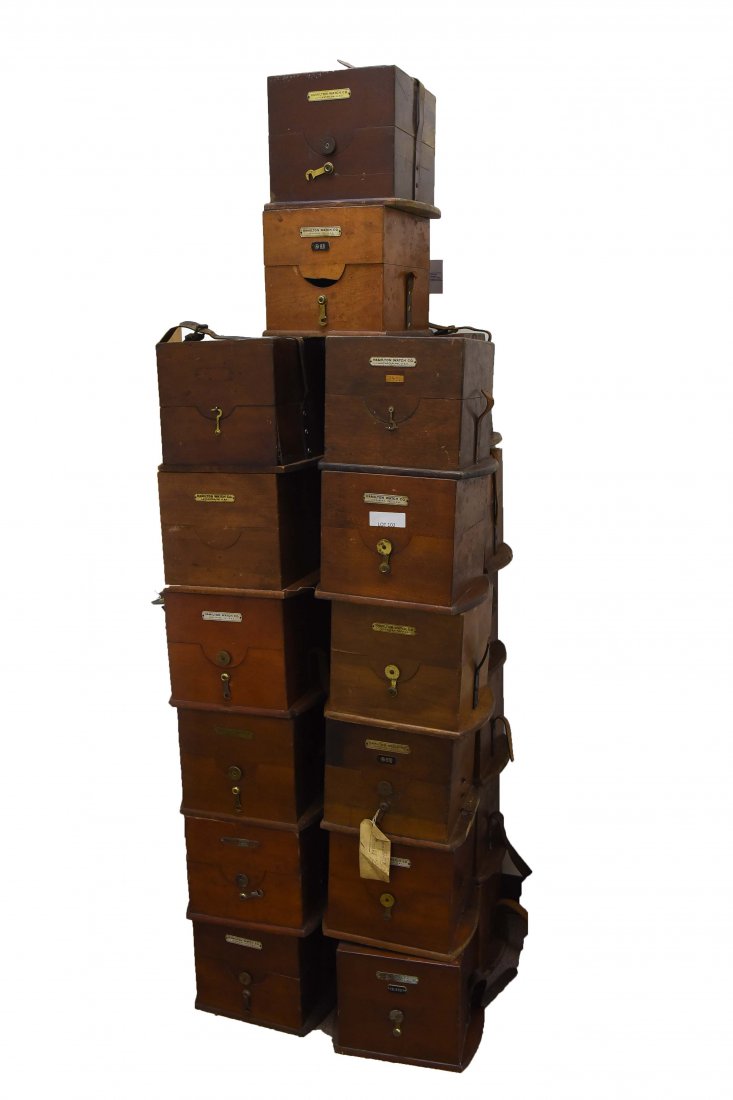 HAMILTON WATCH CO. CHRONOMETER CASES (1 of 6)