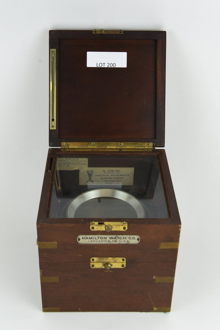 HAMILTON WATCH CO. CHRONOMETER CASE (1 of 7)