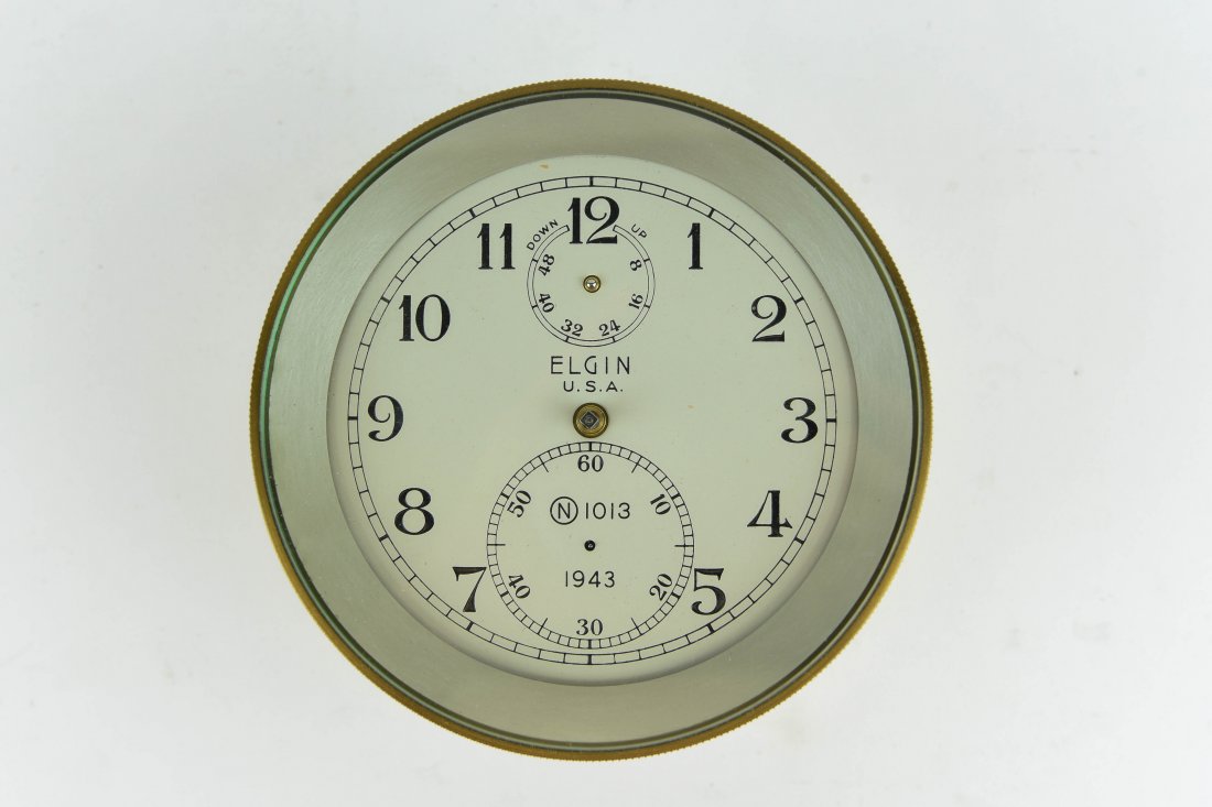 ELGIN 1943 CHRONOMETER MOVEMENT (1 of 5)