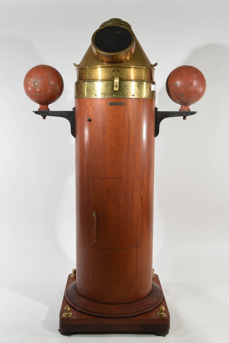NEGUS SHIP'S BINNACLE WITH COMPASS (1 of 9)