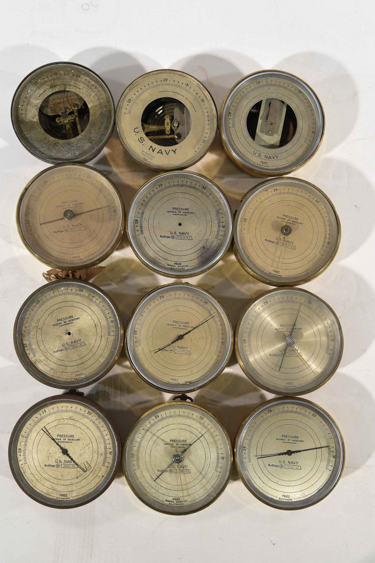 U.S. NAVY SHIP'S BAROMETERS (1 of 9)