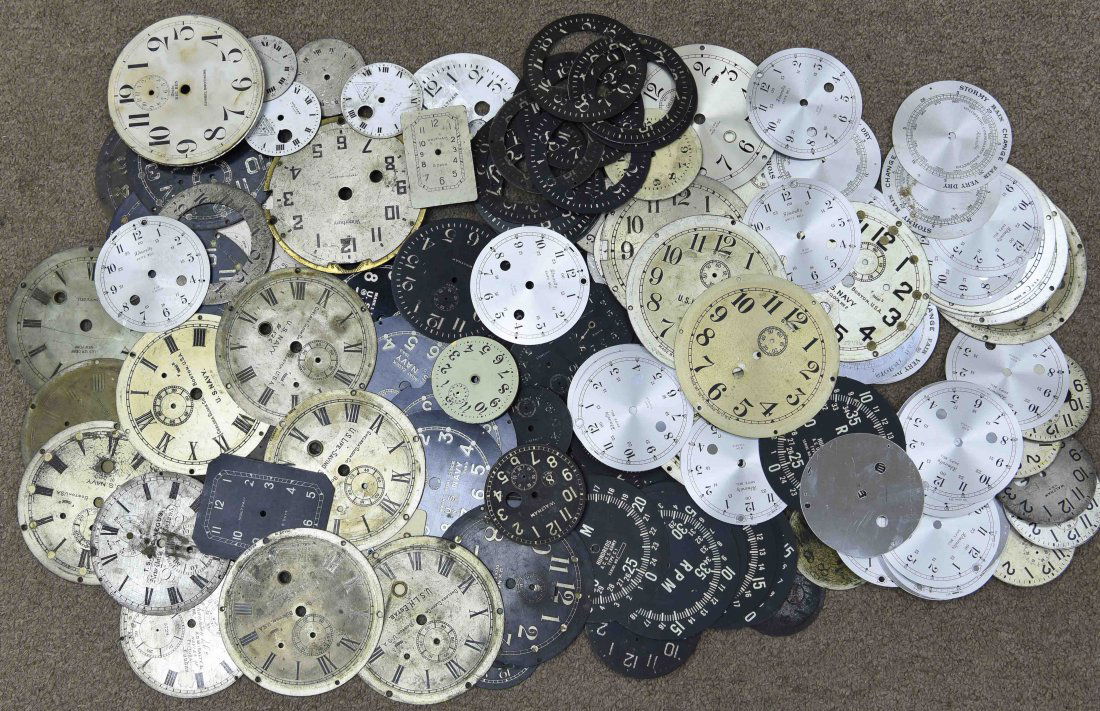 GROUPING OF CHRONOMETER AND OTHER DIAL FACES (1 of 5)