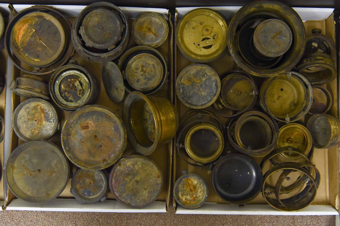 CHRONOMETER MOVEMENTS, PARTS, ETC. (1 of 5)