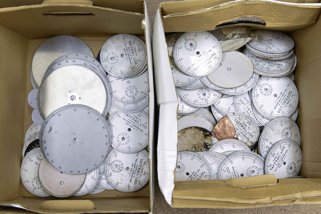 LIONEL TAFFRAIL LOG DIAL FACES (1 of 4)