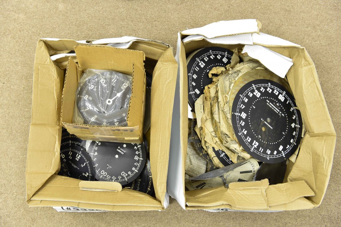 SHIPS DECK CLOCK FACES & DIALS US NAVY WWII ETC (1 of 5)