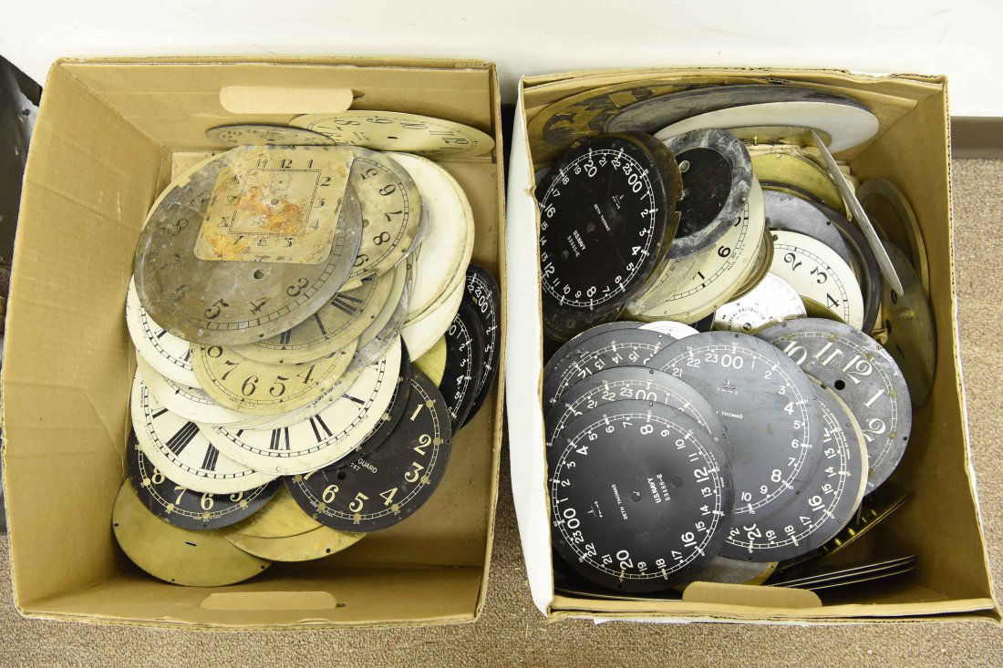 SHIPS DECK CLOCK FACES & DIALS US NAVY WWII ETC (1 of 4)